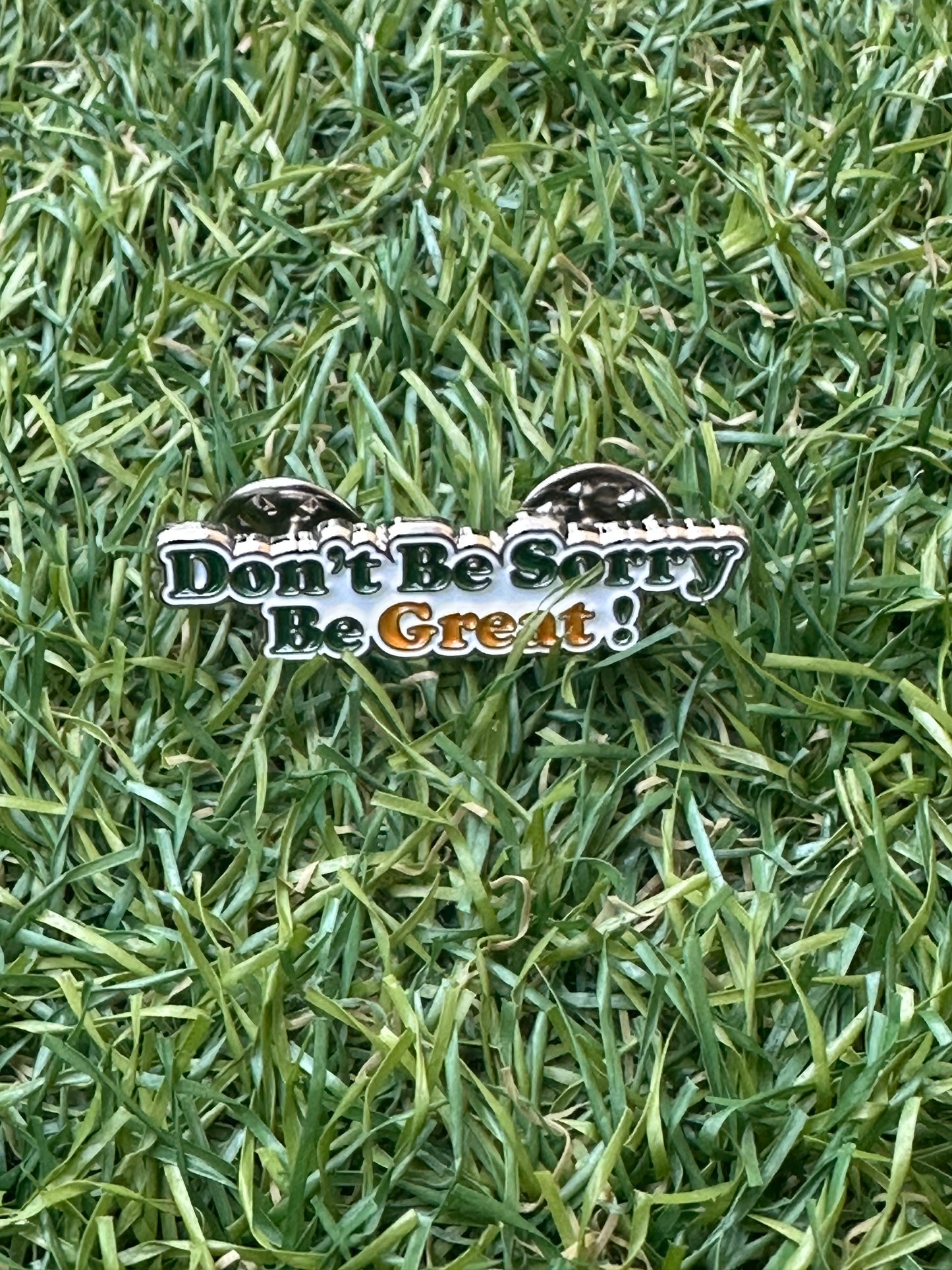 Don't Be Sorry Pin